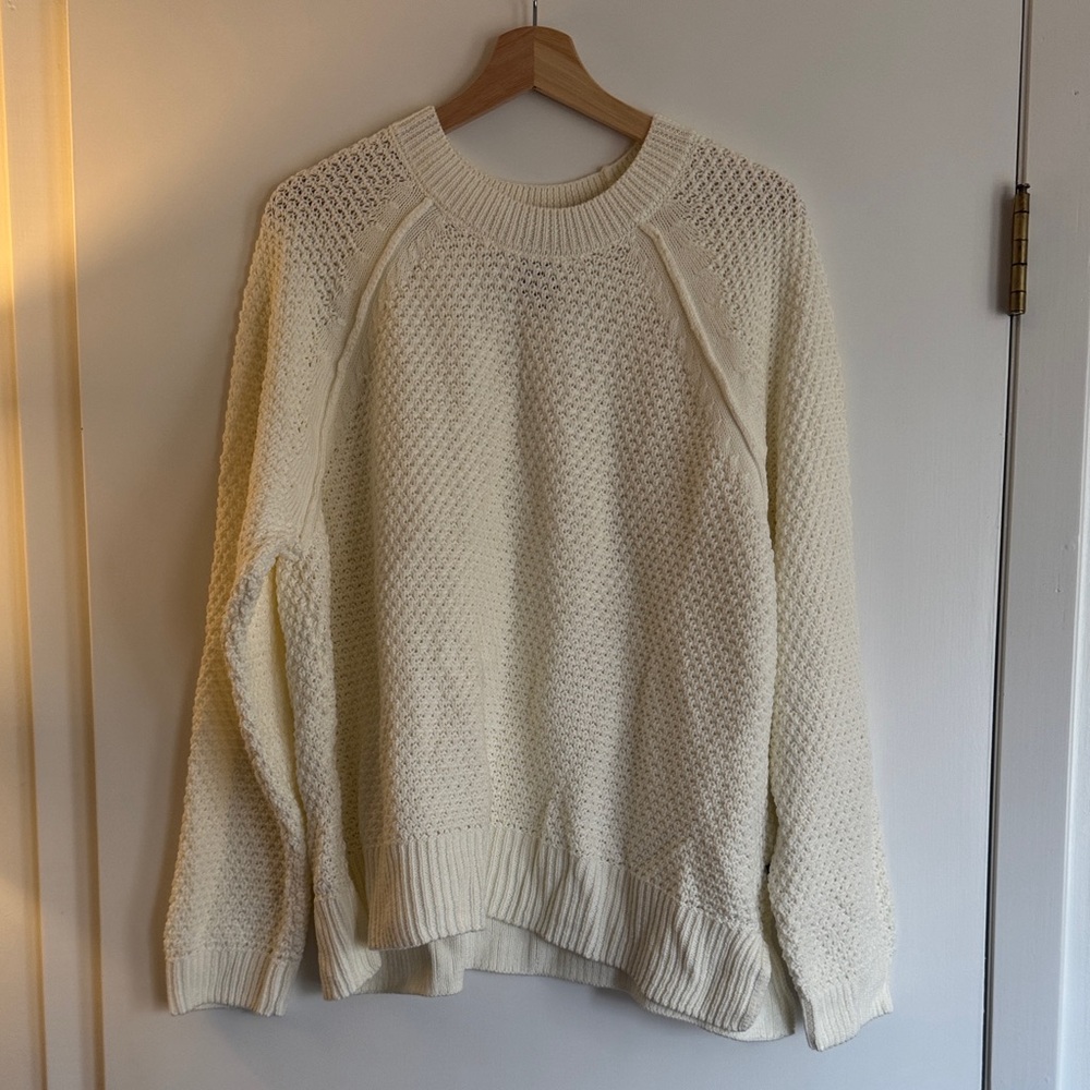 GAP Women's Ivory Knit Sweater